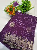 bandhej saree